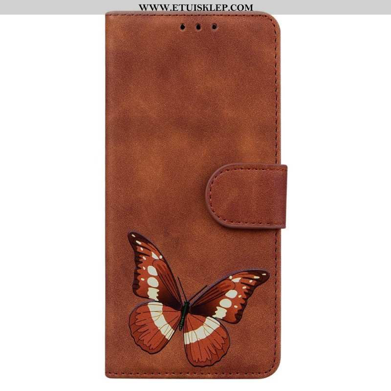 Etui Folio do OnePlus Nord CE 2 5G Dyskretny Motyl